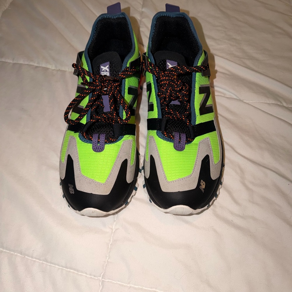 New Balance Neon Green and Black Athletic Shoes